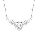 925 Sterling Silver Adjustable Necklace with Zircon and CZ for Women-1