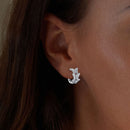 S925 Sterling Silver Earrings with Plated Platinum for Women-6