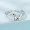 925 Sterling Silver White Gold Plated Ring for Women-7