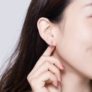 925 Sterling Silver Earrings with Pavé Setting CZ for Women-6