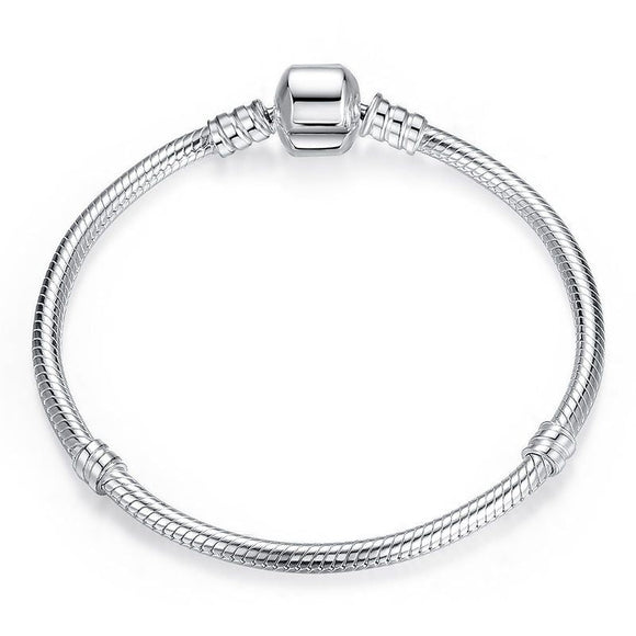 925 Sterling Silver 17cm Bracelet for Women