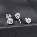 925 Sterling Silver 0.5 Carat Moissanite Earring for Women-6