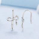 925 Sterling Silver Earrings 1.8cm x 1.0cm for Women-3