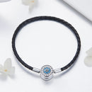 925 Sterling Silver Nan Style Bracelet Size 17.0-2