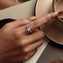 925 Sterling Silver Gold Plated Rings for Women-6