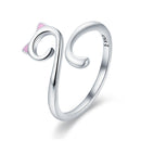 S925 Sterling Silver Adjustable Ring for Women-1