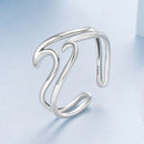 925 Sterling Silver Oxidized Ring for Men - Width 0.3-1.1cm-2