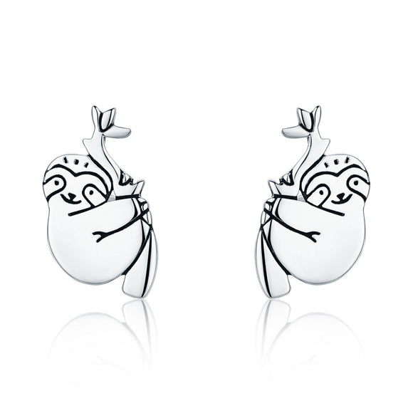 925 Sterling Silver Oxidized Earrings for Women