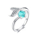 925 Sterling Silver Rings 0.9x0.7cm for Women-1
