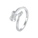 925 Sterling Silver 1.8mm Ring with Pavé Setting CZ for Women-1