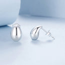 925 Sterling Silver Earrings 10x7mm with Oxidized Silver for Women-5