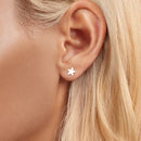 925 Sterling Silver Earrings 0.7cm-6
