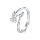 925 Sterling Silver 1.8mm Ring with Pavé Setting CZ for Women-2