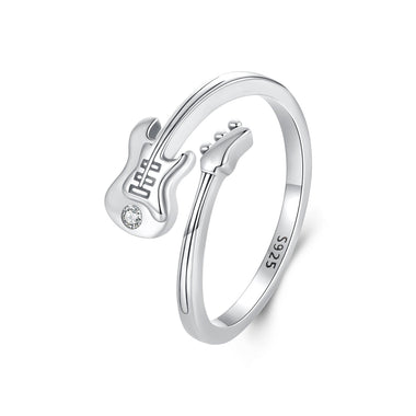 925 Sterling Silver 1.8mm Ring with Pavé Setting CZ for Women - 0