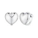S925 Oxidized Silver 11mm Earrings for Women-2
