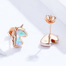 925 Sterling Silver Opal Earrings for Women-3