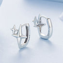 925 Sterling Silver Earrings with White Gold Plating, Size 1.2*0.9cm for Women-6
