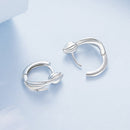 925 Sterling Silver White Gold Plated Earrings for Women-7