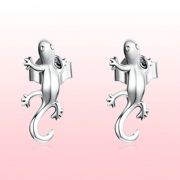 925 Sterling Silver Earrings 1.3*0.6cm for Women