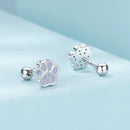 925 Sterling Silver Nano Opal Stone Earrings 6mm-3