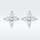 925 Sterling Silver CZ Earrings for Women-4