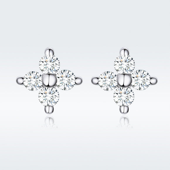 925 Sterling Silver CZ Earrings for Women