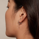 925 Sterling Silver Earrings 25*8mm for Women-7
