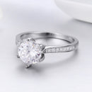 925 Sterling Silver Ring Size 6 for Women-3
