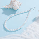 925 Sterling Silver White Gold Plated 39-45.5cm Quality Shell Pearl Necklace for Women-7