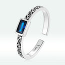 925 Sterling Silver Ring with Pavé Setting CZ-2