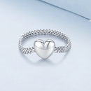925 Sterling Silver 2.5mm Width Ring for Women-1