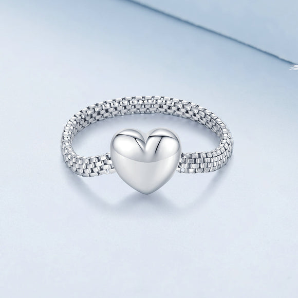 925 Sterling Silver 2.5mm Width Ring for Women