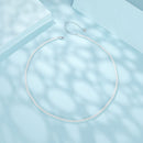 925 Sterling Silver White Gold Plated Necklace with Quality Shell Pearl for Women-4