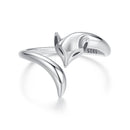 925 Sterling Silver Oxidized Silver 0.18cm Ring-2