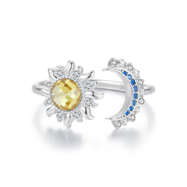 925 Sterling Silver Pavé CZ White Gold Plated Ring for Women - 0