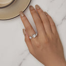 S925 Sterling Silver Pavé Setting CZ Ring for Women-6