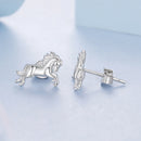 925 Sterling Silver Earrings 0.9*1.3cm with White Gold Plating for Women-4