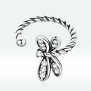 925 Sterling Silver Earrings with Pavé Setting and CZ for Women-4
