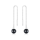 925 Sterling Silver Earrings with Quality Shell Pearl for Women-1