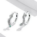 925 Sterling Silver Earrings with Pavé Setting CZ-2