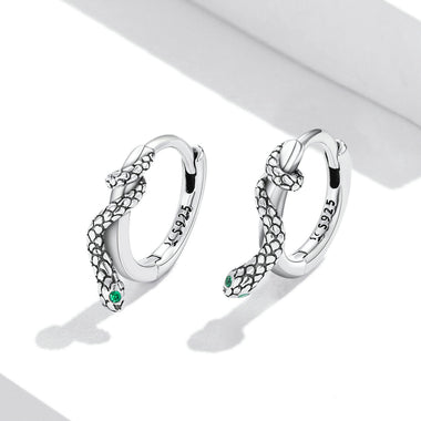 925 Sterling Silver Earrings with Pavé Setting CZ - 0