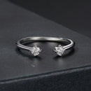 925 Sterling Silver Moissanite Ring Size E for Women-6