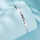 925 Sterling Silver Plated White Gold Bracelet for Unisex-2