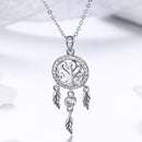 925 Sterling Silver Necklace 36-45cm with Pendant for Women-2