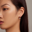 S925 Sterling Silver Earrings for Women with Platinum Plating-5