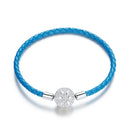 925 Sterling Silver Plated Bracelet with Pavé Setting CZ, Size 19.0 for Women-1