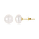 925 Sterling Silver Freshwater Pearl Earrings for Women-3