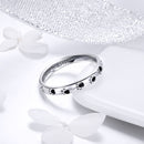 925 Sterling Silver Ring for Women - Size 5.0, Width 0.3cm-3