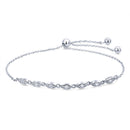 925 Sterling Silver Bracelet 22cm for Women-1