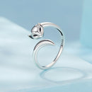925 Sterling Silver Oxidized Silver 0.18cm Ring-3